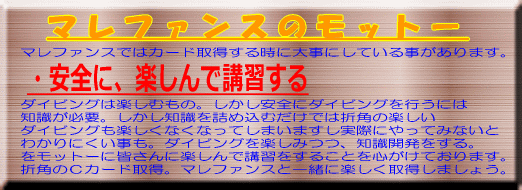 マレファンスのモットー